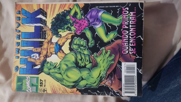 O NOVO INCRÍVEL HULK ABRIL JOVEM NR 157