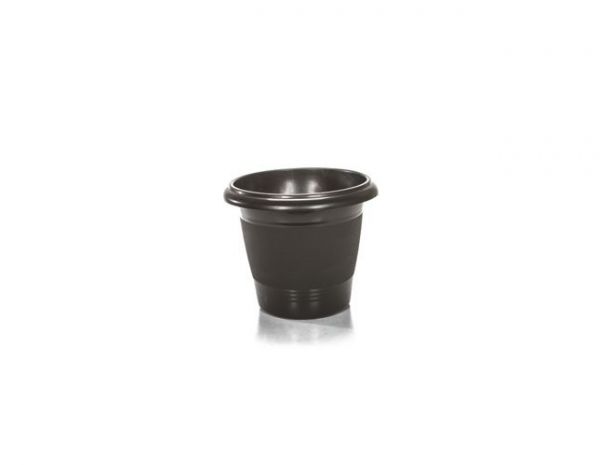 VASO REDONDO - PRETO - 700 ML