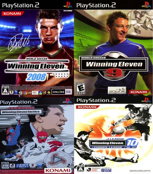 Kit World Soccer Winning Eleven + J. League com 4 Jogos