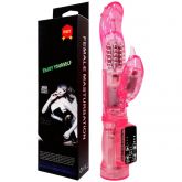 JACK RABBIT VIBRADOR ROTATIVO PONTO G COM 12 MODOS DE VIBRAÇÃO 3R IMPORT