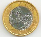 OLP569/1 - Moeda Olimpica RUGBY