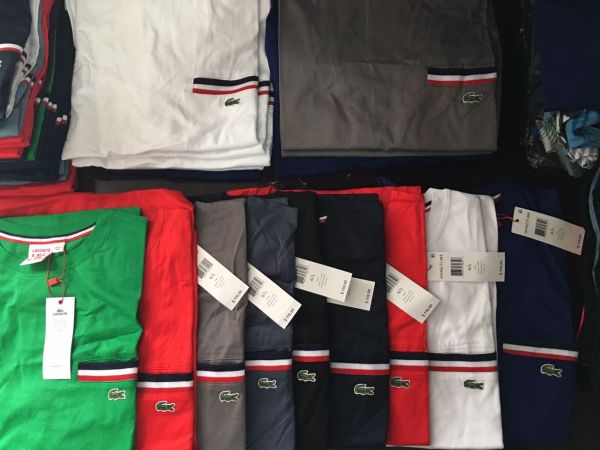 Camisetas Lacoste Live - 10 peças- Originais TH