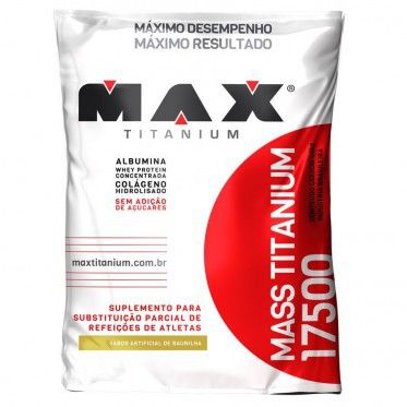 Mass Titanium 17500 1,4kg (refil) - Max Titanium