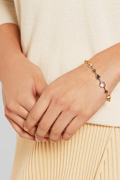 IPPOLITA Mini Lollipop Gelato 18-karat gold multi-stone bangle
