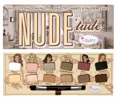 Paleta the Balm Nude Dude'tude Sombras 12 cores Réplica