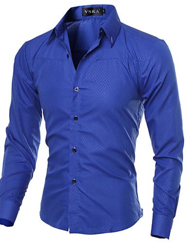 Camisa Casual Xadrez Manga Comprida