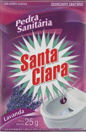PEDRA SANITÁRIA LAVANDA STA CLARA 25 GRS