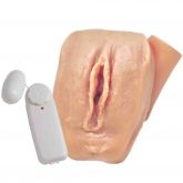 Prótese Vagina Com Vibrador Sexy Fantasy