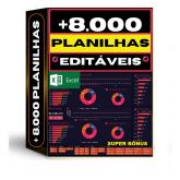 Kit: 8.000 Planilhas Excel Para Finanças, Vendas, Rh + Bônus