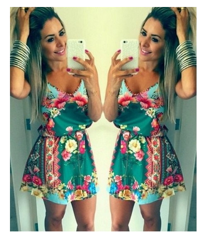 Vestido Floresta