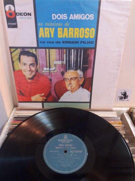 Lp Ary Barroso ‎– Dois Amigos - As Músicas De Ary Barroso Na Voz de Ernani Filho - 1963