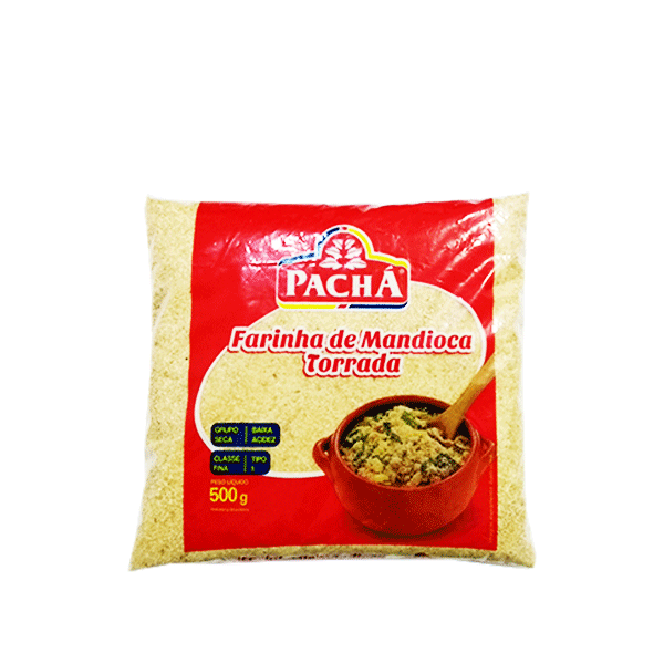 FARINHA DE MANDIOCA TORRADA PACHA 500 GRS