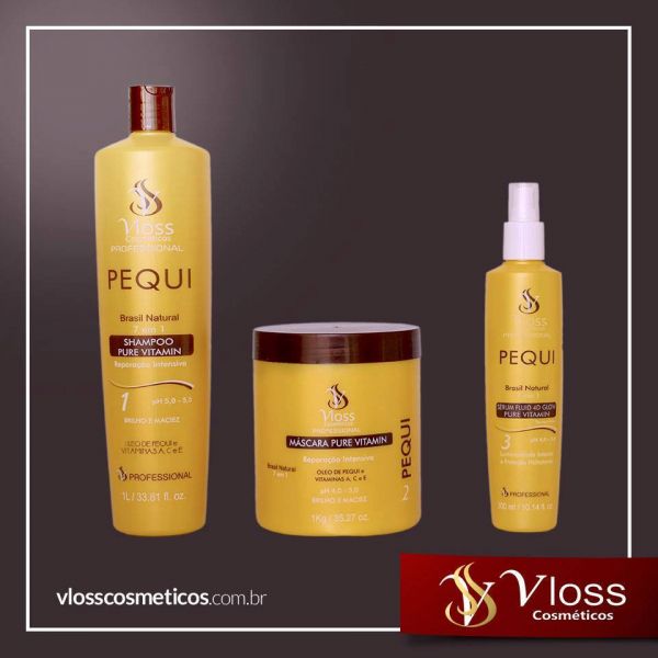 KIT PEQUI PROFISSIONAL VLOSS 7 EM 1