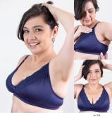 3222 sutiã sem bojo com aro e renda reforçado Sensual