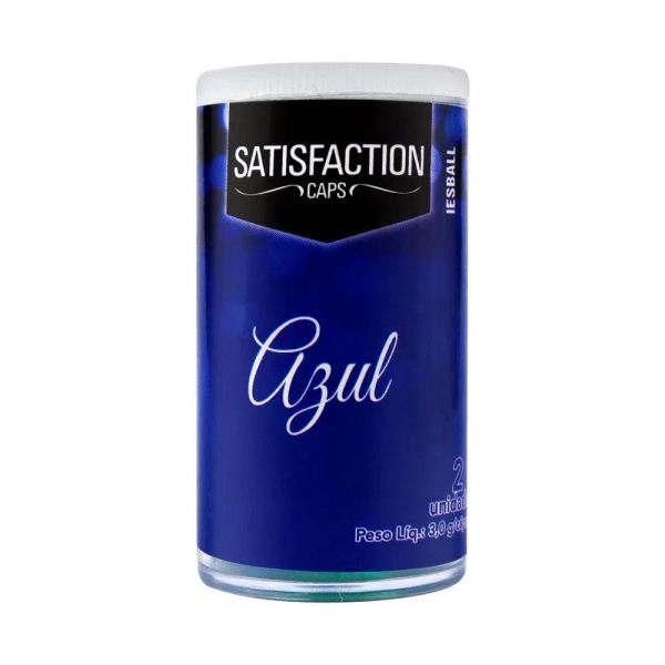 IESBALL AROMÁTICAS COM 2 UNIDADES SATISFACTION CAPS