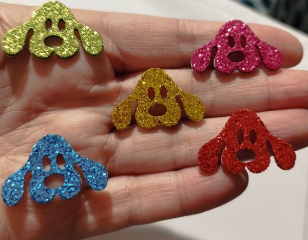 Cachorro Colorido (120 Adesivos)