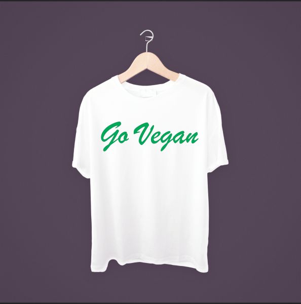 Tshirt "Go Vegan"