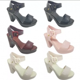 Kit 6 Sandalias Melissa Meia pata salto alto