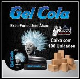 Gel cola incolor 200g 100 unidades