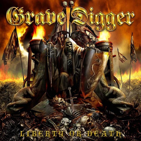 CD GRAVE DIGGER - Liberty or Death duplo