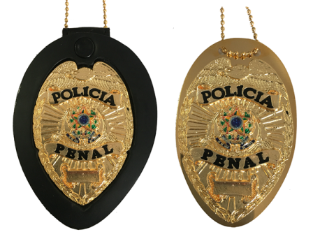 DISTINTIVO POLÍCIA PENAL NACIONAL