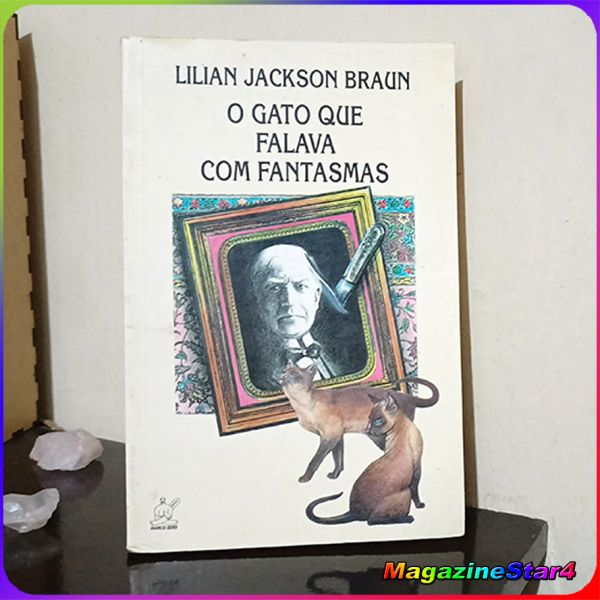Livro O Gato Que Falava Com Fantasmas (Lilian Jackson Braun)