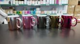 Caneca espelhada para sublimação 325ml. IMPORTADA AAA