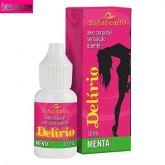 Delírio Excitante Comestivel Feminino Morango 10ml Sofisticatto