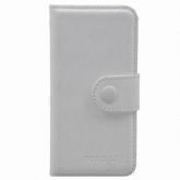 CARTEIRA BRANCA PORTA CARTÃO COURO FECHO MAGNÉTICO PARA IPHONE 4 E 4S
