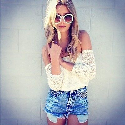 blusa branca rendada