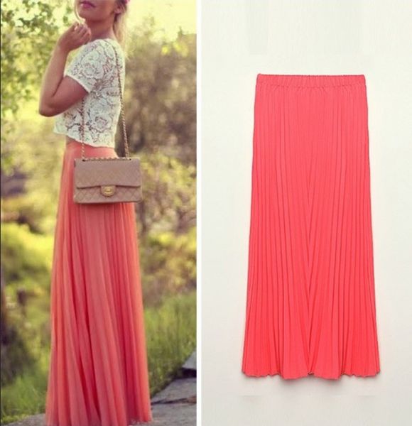 Saia Longa Chiffon