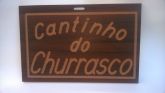 Placa - Cantinho do Churrasco