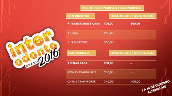 InterOdonto 2016 - FOS UNIMES 4º Lote