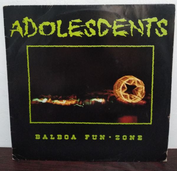 The Adolescents Balboa Fun*Zone LP Nacional!!!