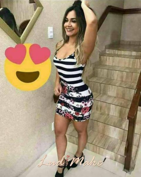 Vestido - Listrado Mais Floridinho