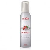 Mousse Corporal Aerossol Beijável Morango - 166ml/90g