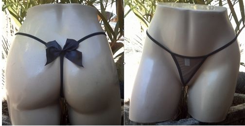 Tanga Fio Dental Preta.