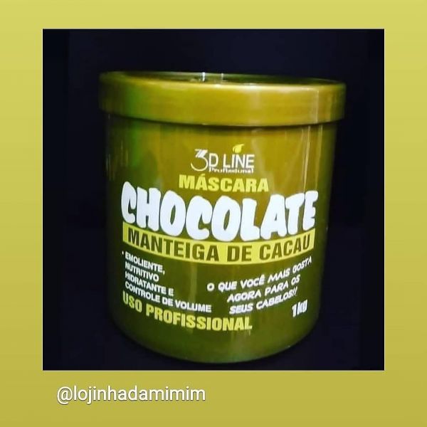 Hidratação chocolate