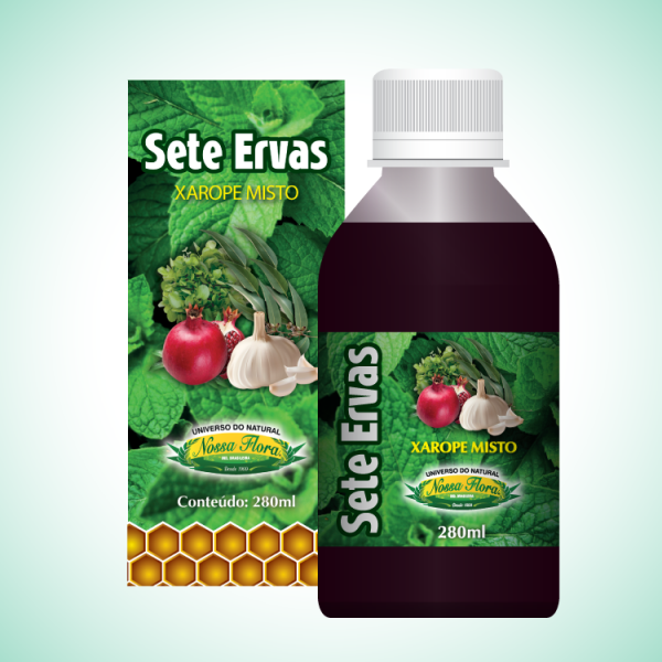 1940 - XAROPE SETE ERVAS 280ML