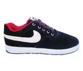 Tênis Nike SB Camurça Natural Preto e Vermelho MOD:11505
