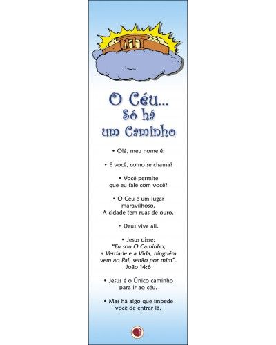 Marca Página Céu, só há um caminho