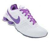 Tênis Feminino Nike Shox Deliver Branco e Roxo
