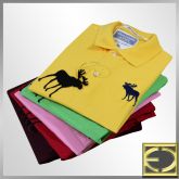 Kit 50 camisas polos variadas