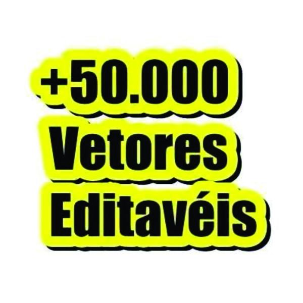 Kit 50 Mil Vetores Para Adesivos Camisas Sublimação E Etc