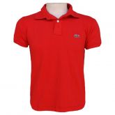 CAMISA MASCULINA POLO LACOSTE VERMELHA