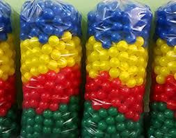 Saco de Bolinha com 500  bolinhas