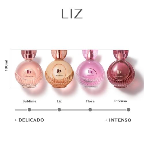 O BOTICÁRIO,LIZ FLORA DESODORANTE COLÔNIA-100ML
