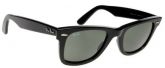 Óculos De Sol Ray Ban Acetato RB2140 Wayfarer Preto Brilho