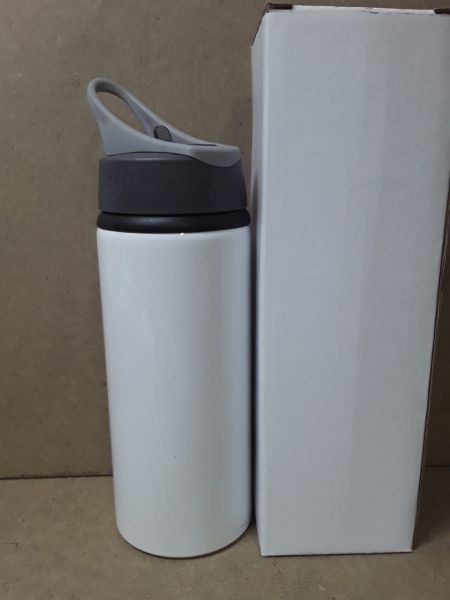 SQUEZZE ALUMINIO PARA SUBLIMAÇÃO 500ML.BRANCO MODELO NIKE(esgotado)