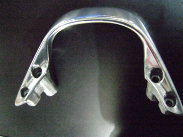 Alça Traseira Hornet 600 Ate 2008 Polido E Cinza Fret Gratis